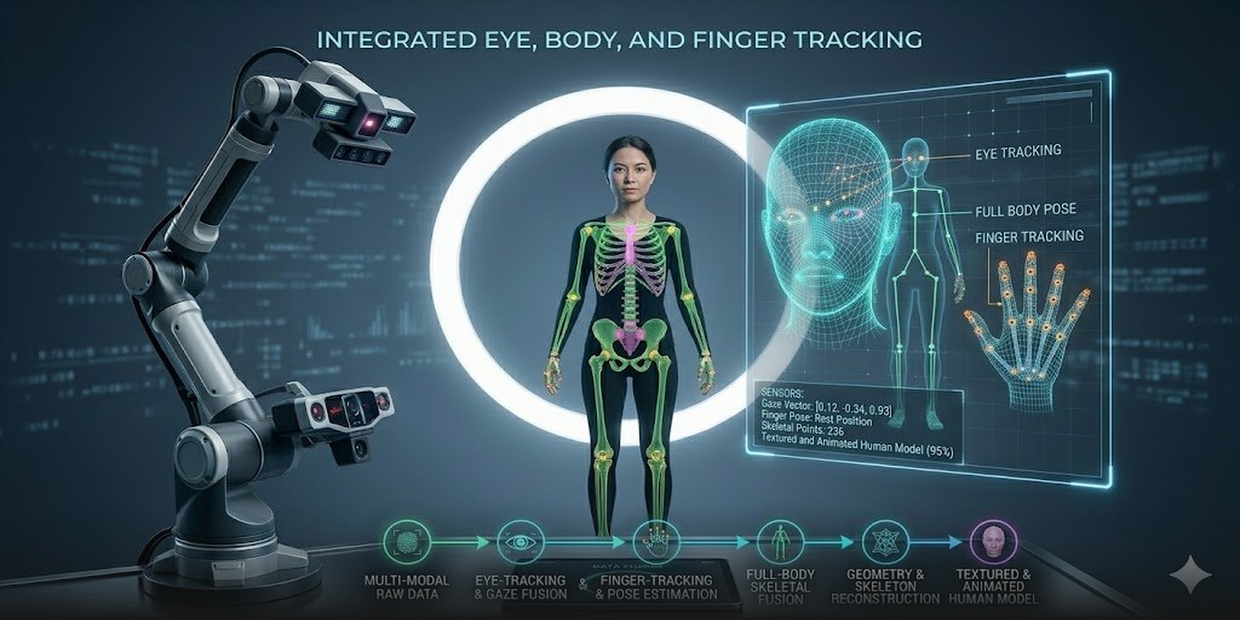 Eye, Body & Finger Tracking